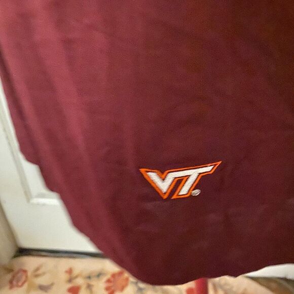 NWT UG Apparel Virginia Tech V-neck 3/4 Flared Sleeve Womens Top Size M - Picture 8 of 11